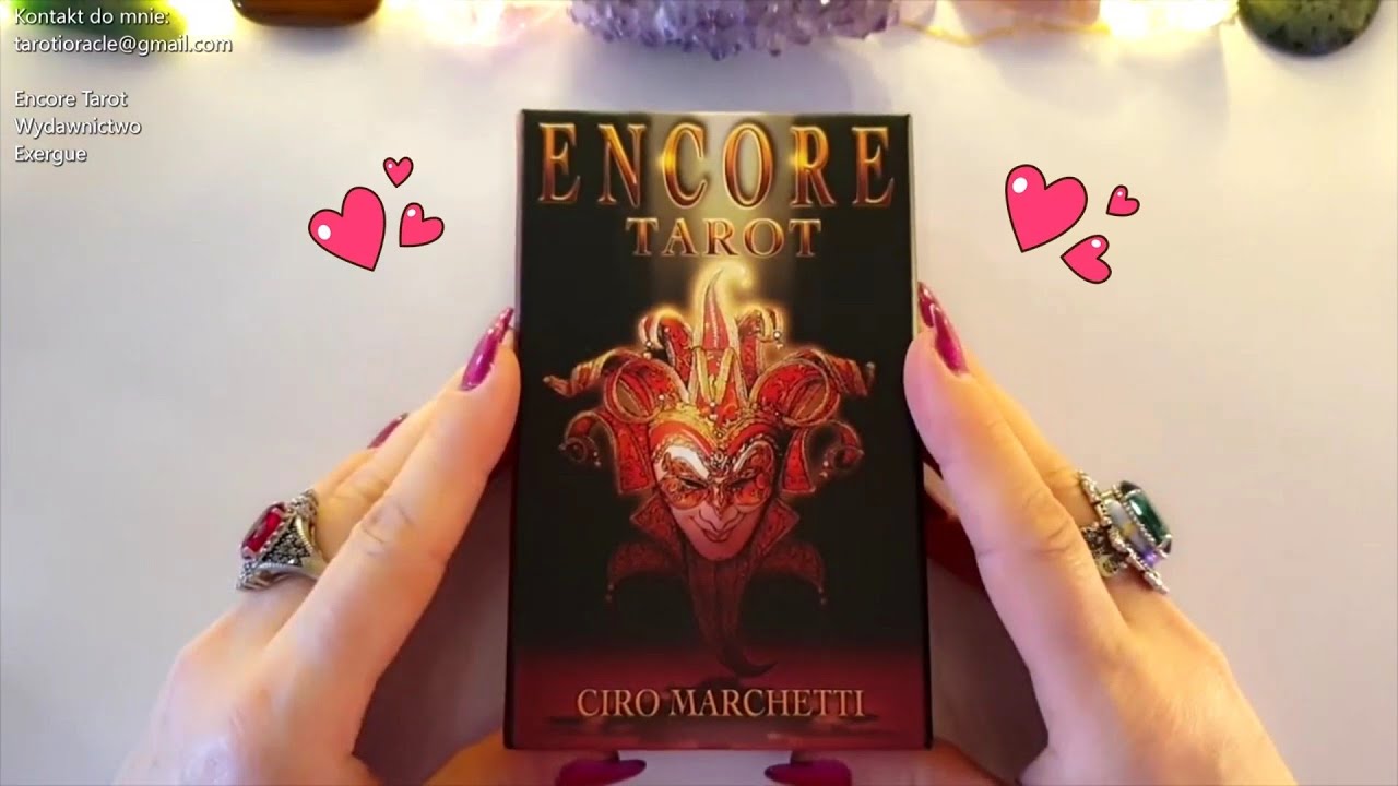 Encore Tarot. Karty. Książeczka. Recenzja 🔔 PL