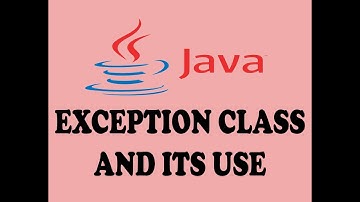 EXCEPTION CLASS AND ITS USE IN EXCEPTION HANDLING IN JAVA (URDU / HINDI)