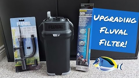 Upgrading Fluval Filter with Surface Skimmer and Spray bar