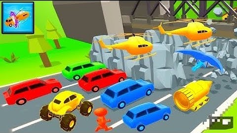 Shape shifting 🚲🚁🚗 All Levels Gameplay Walkthrough Android,ios Max Level Ep239