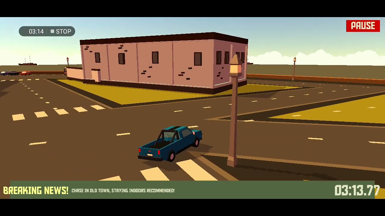 Old Town Chaos! - PAKO Car Chase Simulator Oldtown