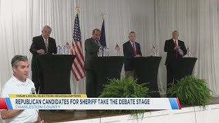 Republican candidates for Charleston County sheriff take debate stage