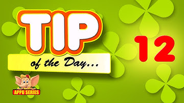 Tip of the Day - Vedic Maths (part 1)