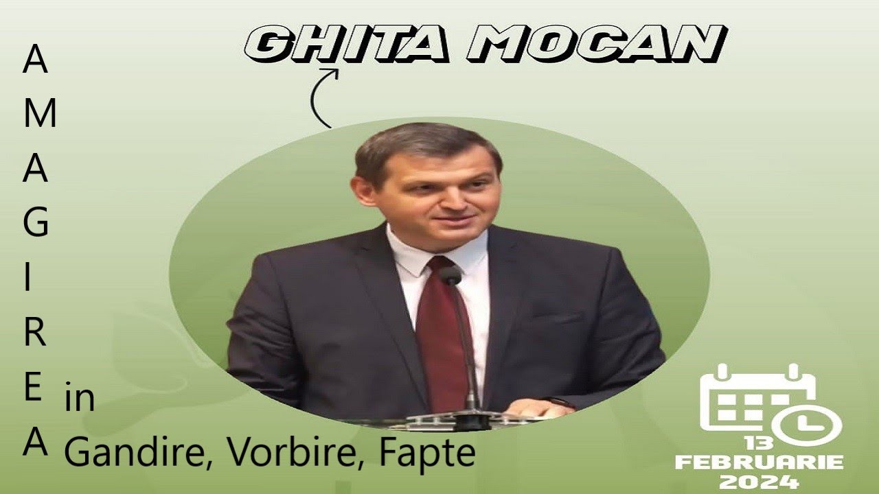 Ghita Mocan - Amagirea in Gandire, Vorbire si Fapte - Cuvantul Domnului