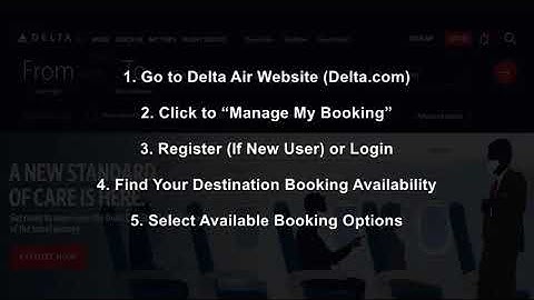How to Manage Delta Airlines Flights Booking Online?