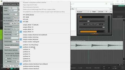 Experimenting with Reaper