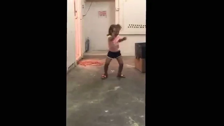 My crazy dancing toddler!!