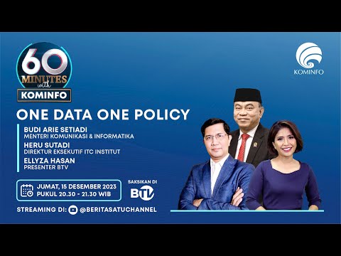 60 Minutes With Kominfo | One Data One Policy @BeritaSatuChannel