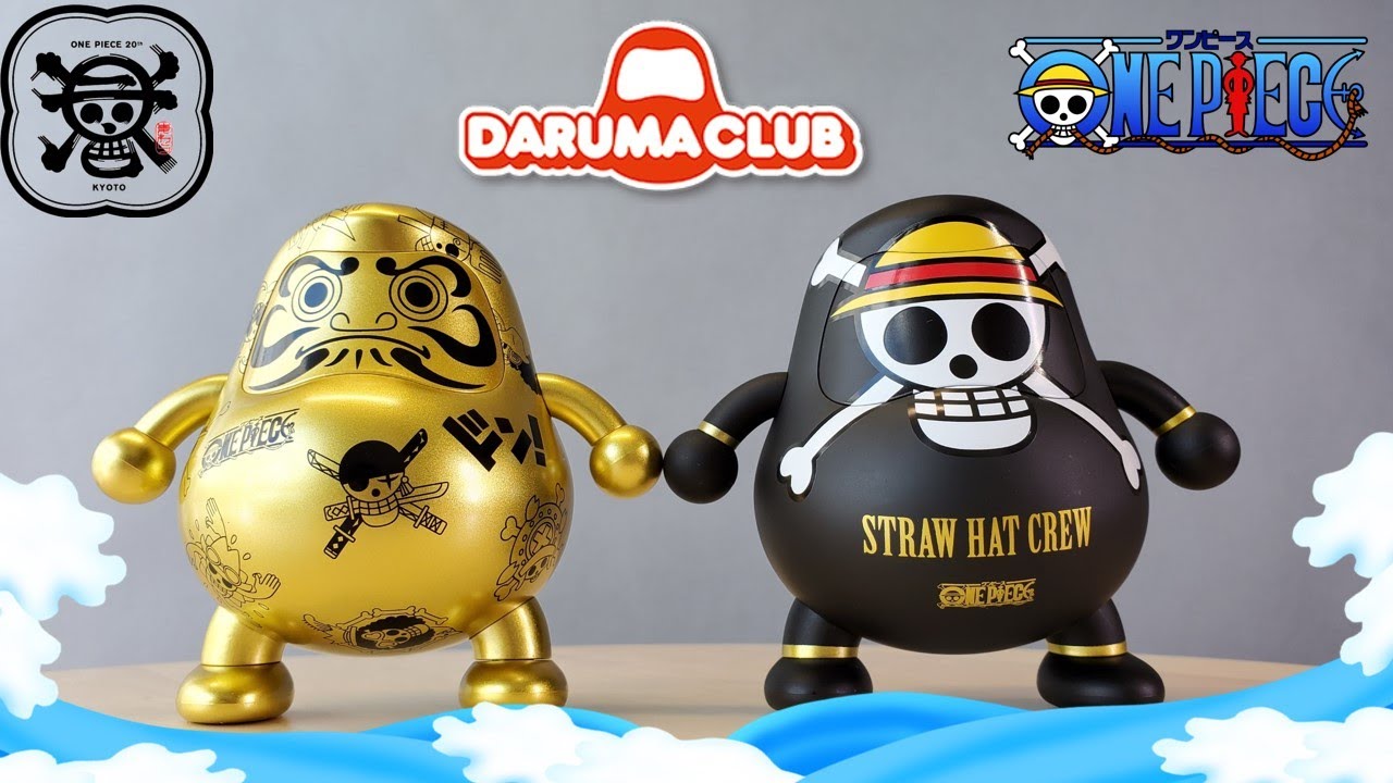開箱】 海賊王達摩不倒翁DARUMA CLUB ! ワンピース/ ONE PIECE 