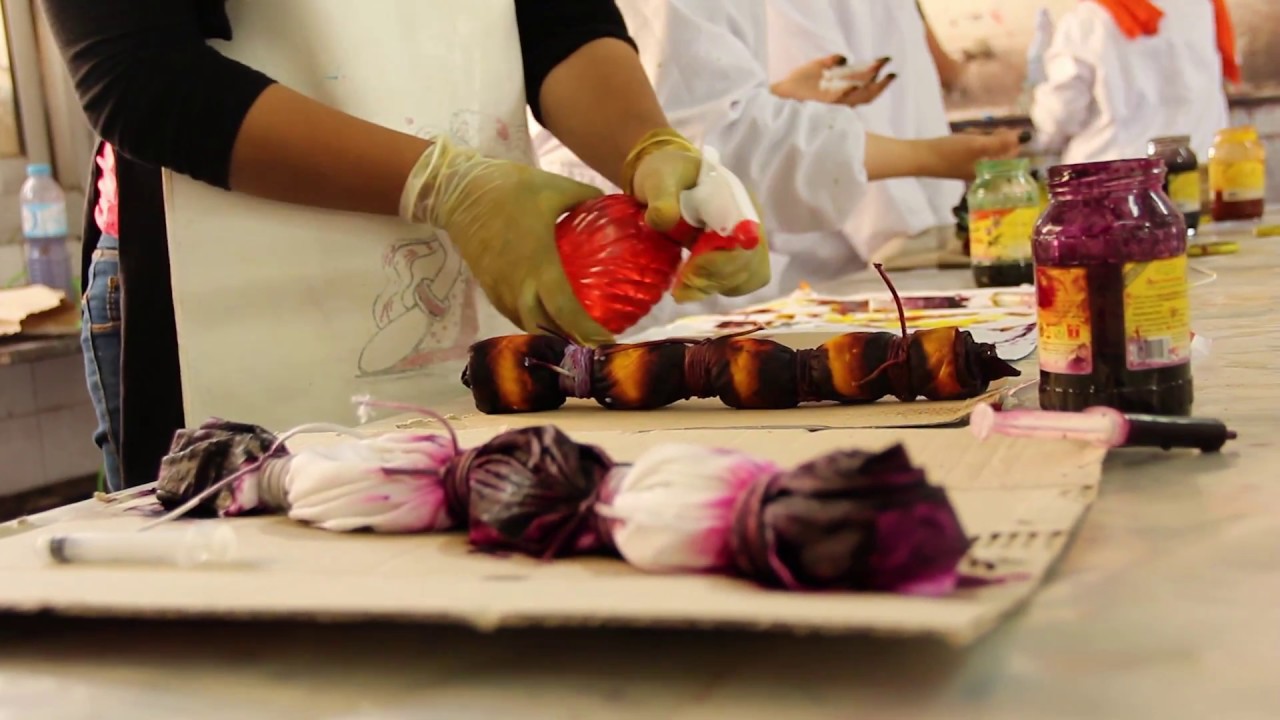 #ورشة_إبداع (تقنية العقد والربط )