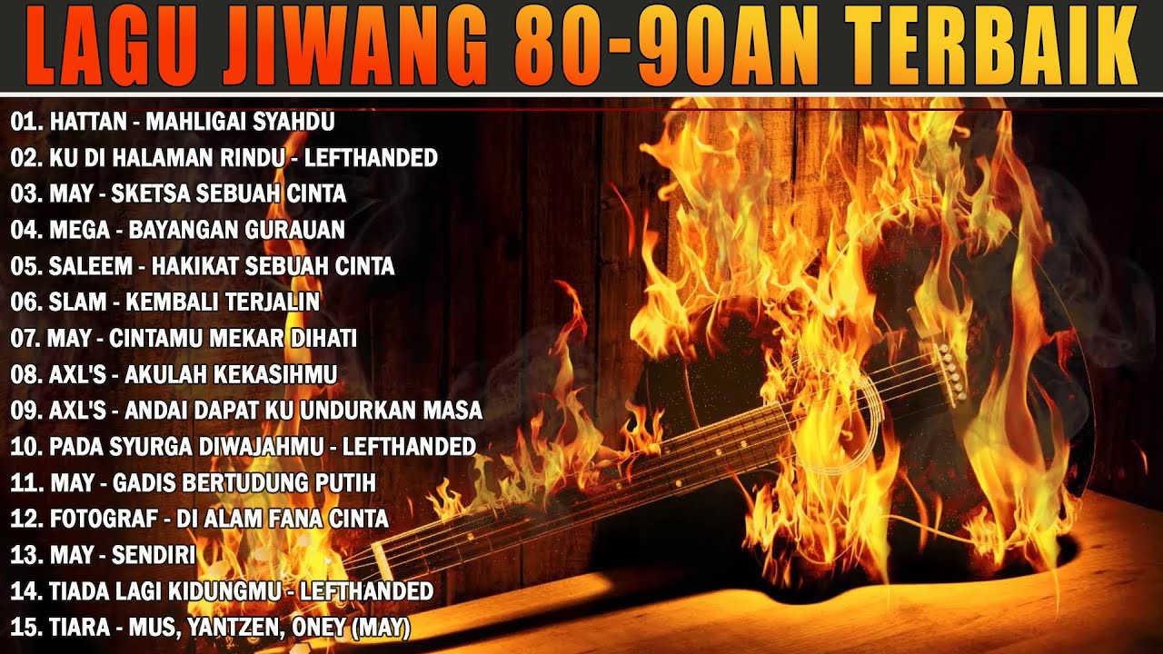 SLOW ROCK MALAYSIA - LAGU SLOW ROCK TERBAIK SEPANJANG MASA - AXLS, HATTAN, IKLIM, MAY, ZAMANI