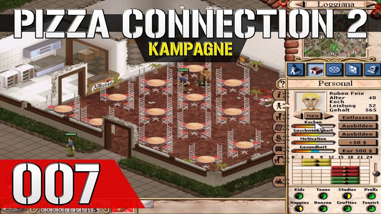 Let's Play Pizza Connection 2 007 Personal ausbilden YouTube