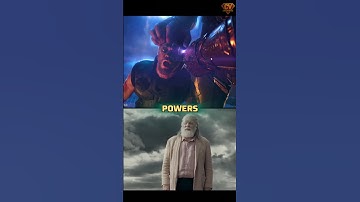 Why Thor Couldn’t Use His Power against Thanos?🥶 #thor #loki #thanos #hulk #ironman #marvel #shorts