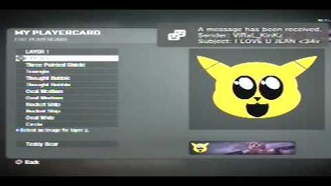 Black Ops|Pikachu Emblem Tutorial