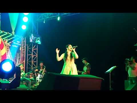 Mekhla dasgupta stage programme at All star club (Mahishadal)