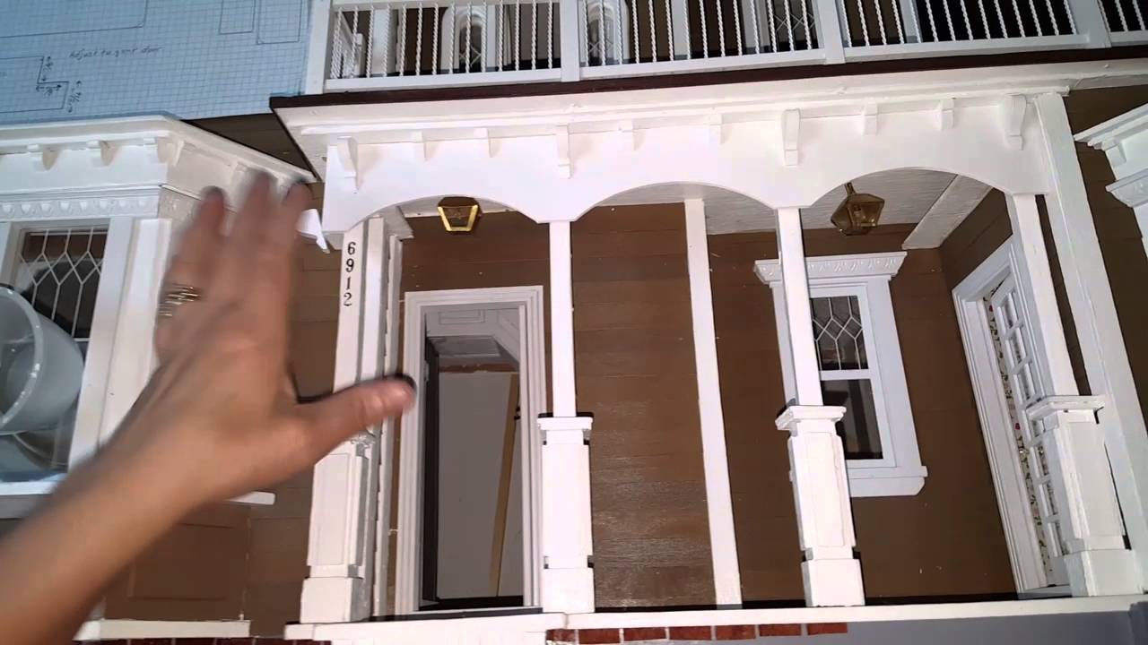 Dollhouse Porch Arches YouTube