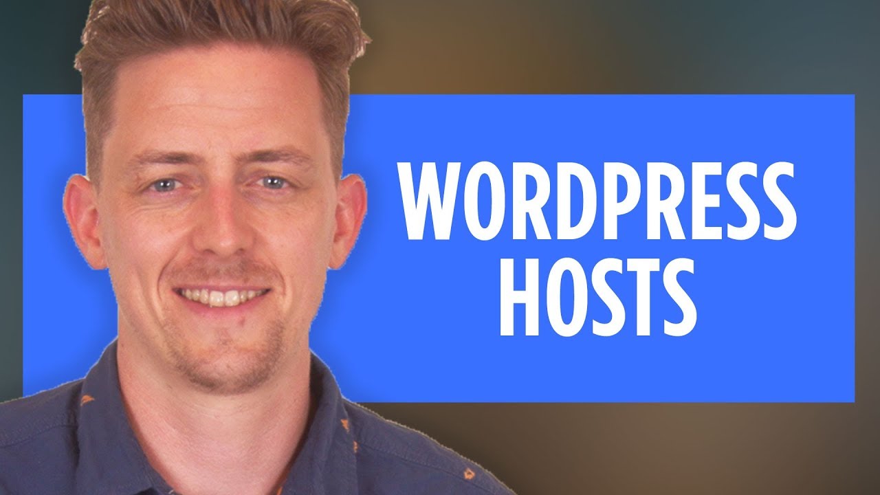 The Best Wordpress Host Is NOT BlueHost - YouTube