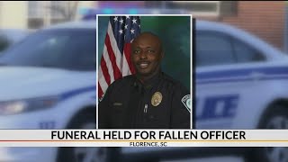 Funeral held for fallen officer