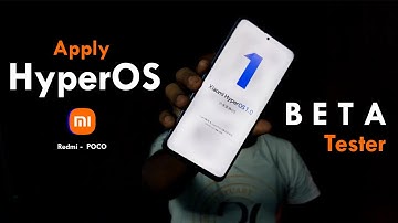 How To Apply HyperOS Beta Tester - Redmi POCO Mi | HyperOS Beta Registration Start - India | Dot SM