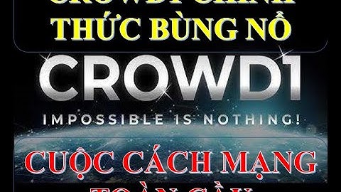 🌏Mycrowd1. Bùng Nổ Cuộc Cách Mạng Tiếp Theo Toàn Cầu