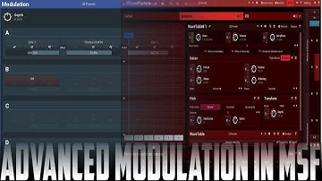 Advanced Modulation in MSoundfactory
