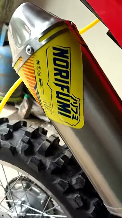 Tes suara kenalpot norifumi di CRF 150 L