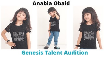 Anabia Obaid introduction video for audition | Self introduction | Genesis Talent Management