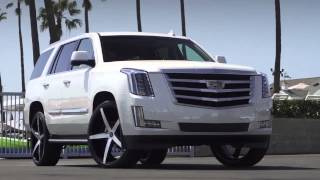 2015 Cadillac Escalade on 26 inch R-Four Lexani Wheels