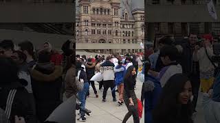 Pillow Fight Toronto, Downtown Toronto, Ontario, Canada