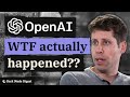 Openai fires sam altman the shocking truth