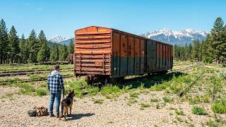 A Homeless Veteran Bought a Locked Train Car for $10 — His German Shepherd Found What Was Inside