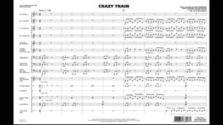 Video thumbnail of "Crazy Train arranged by Michael Brown"