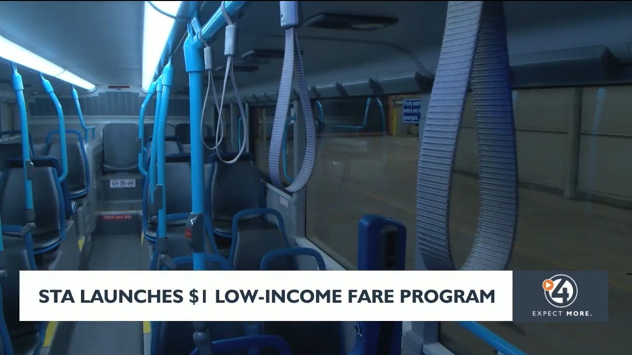 Sta Fsp Program STA launches $1 low income fare program - YouTube