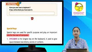 Celebrity Ch 4 | Raindrop | Computer | Class 1 | The Keyboard | For children Profile