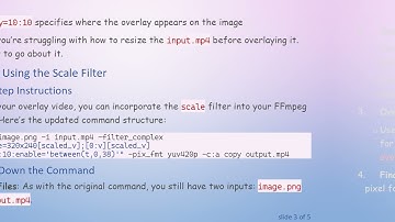 How to Resize an Overlay Video Using FFmpeg