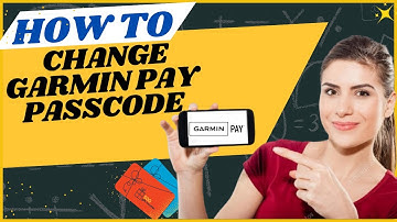 How to change GARMIN pay passcode l Double Z