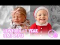 Millie's NEWBORN to ONE YEAR | Time Lapse 0-12 months