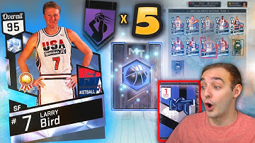 NBA 2K17 My Team DIAMOND USA LARRY BIRD! MOST EXPENSIVE TEAM USA DIAMOND YET?