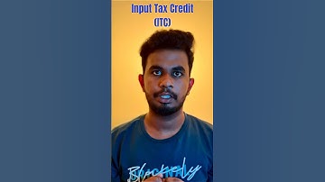 What is ITC input tax credit in GST Tamil Day8 of 30 days GST Idea for business #gstindia #gstseries