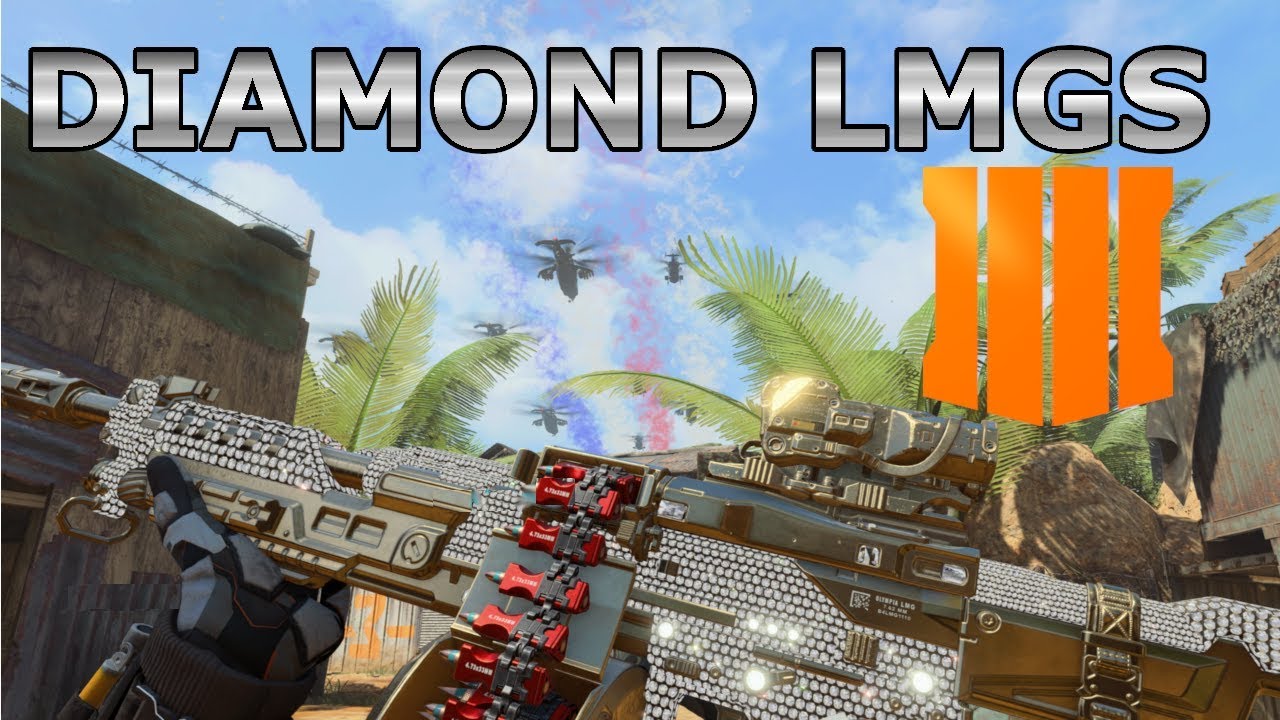 BO4: DIAMOND LIGHT MACHINE GUNS