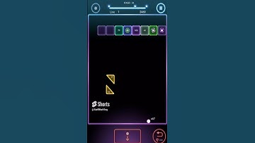 Bricks Breaker Quest Stage 36 😱🔥#shorts #gameplay #bricksbreakerquest •