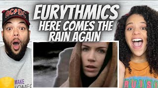 LOVE THEIR VIBE!| FIRST TIME HEARING The Eurythmics -  Here Comes The Rain Again REACTION