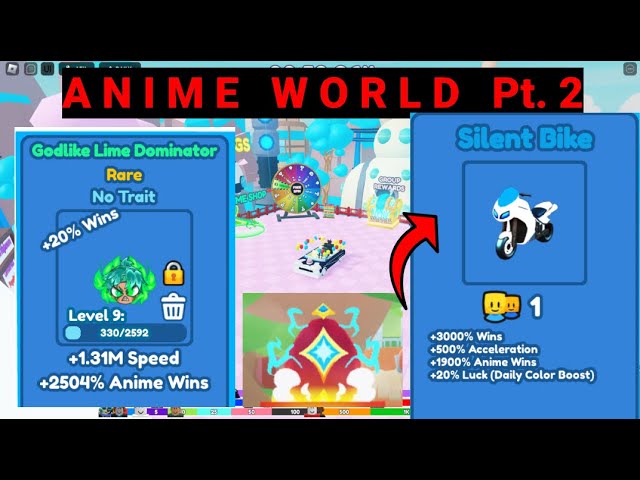NEW CODES [UPD1] Anime Speed Clicker ROBLOX