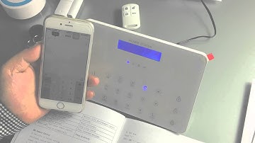 ag-security dp-k7 gsm alarm system  app operation
