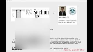 RC Section Rect by Roberto Gentile: basic tutorial
