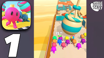 RUN ROYALE 3D - Gameplay Walkthrough Part 1 (iOS, Android)