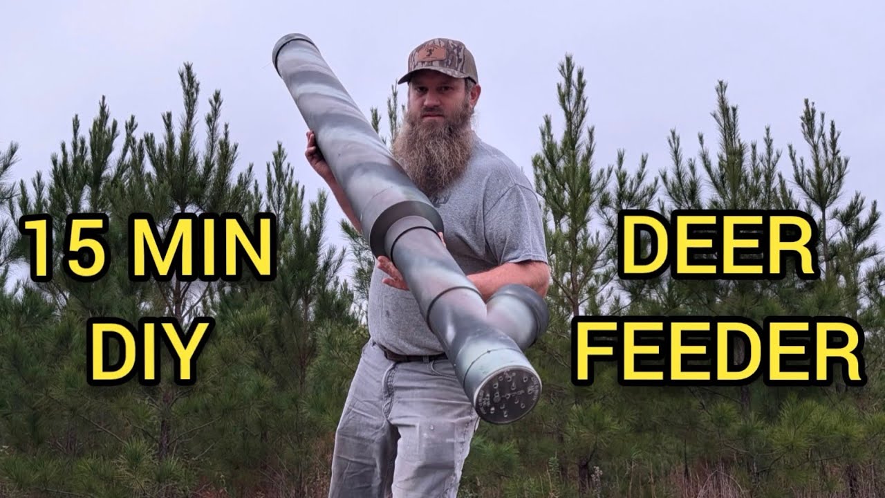 HOW TO Build A "HOG PROOF" DIY Deer & Wildlife Feeder In Just 15 ...
