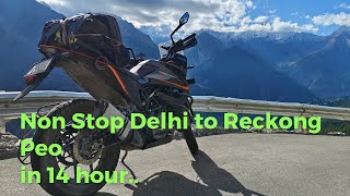Non Stop Delhi to Reckong Peo | Spiti Rides episode - 1 | Spiti | Himachal Pradesh | Spiti valley