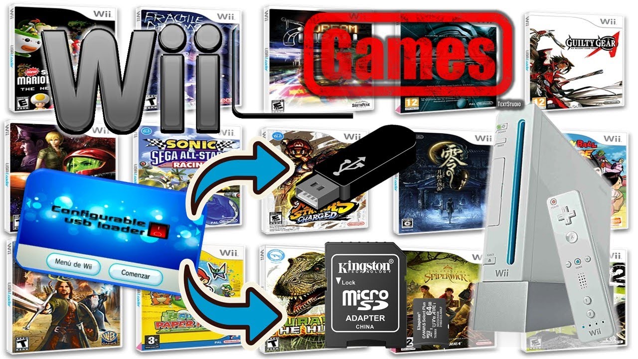 Agregar Juegos a Wii EN 2025  l USB O SD l  CFG LOADER