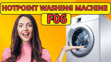 Hotpoint Washing Machine F06 Error – How to Fix a Door Lock Issue!